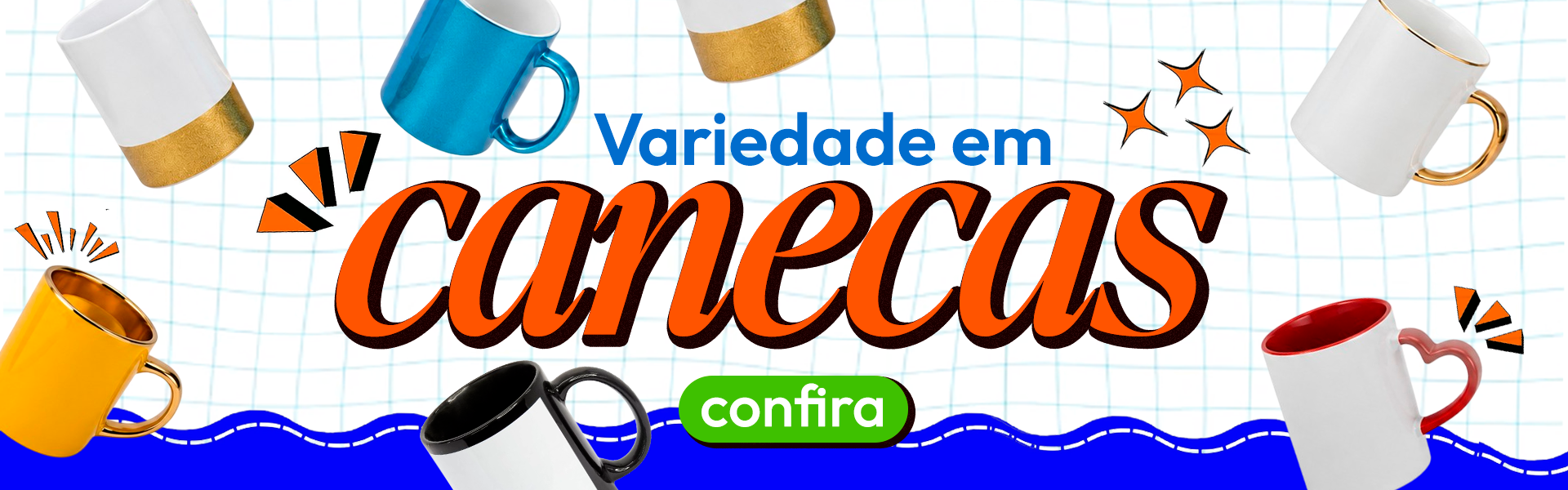 Variedades em Canecas