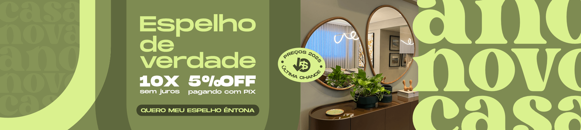 ANO NOVO ESPELHOS