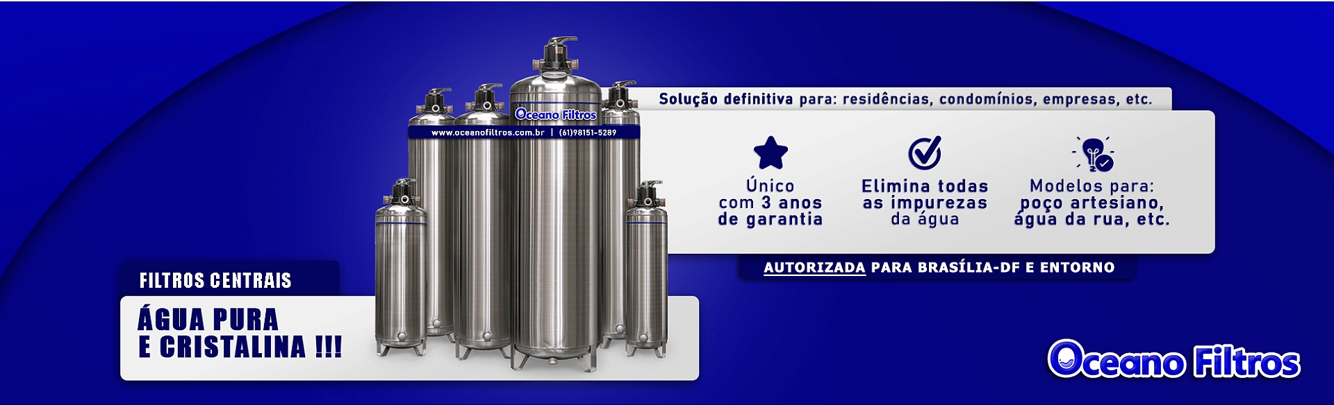 Capa novo site  Filtros Centrais