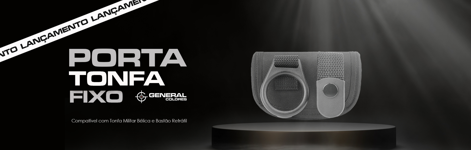 PORTA TONFA FIXO GENERAL COLDRES
