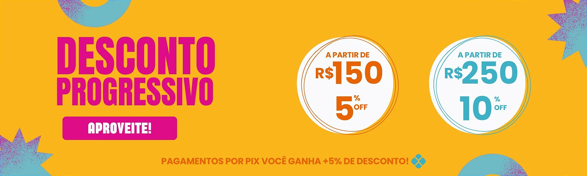 Banner - Desconto Progressivo