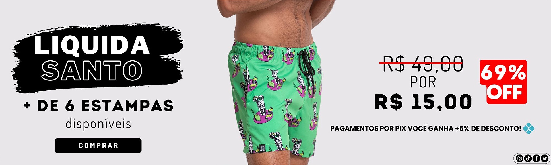 Banner - Saldo Shorts
