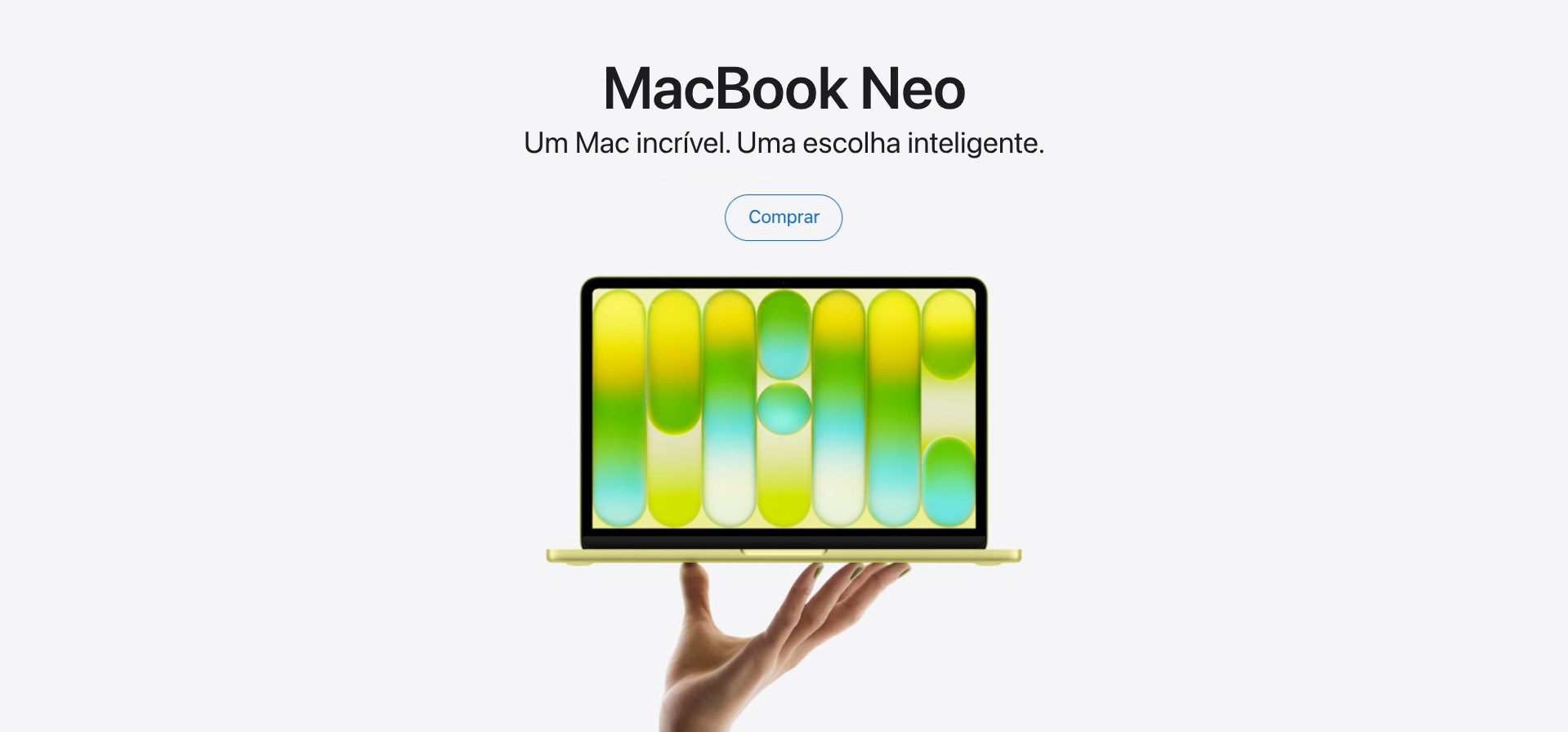 Novo MacBook Neo
