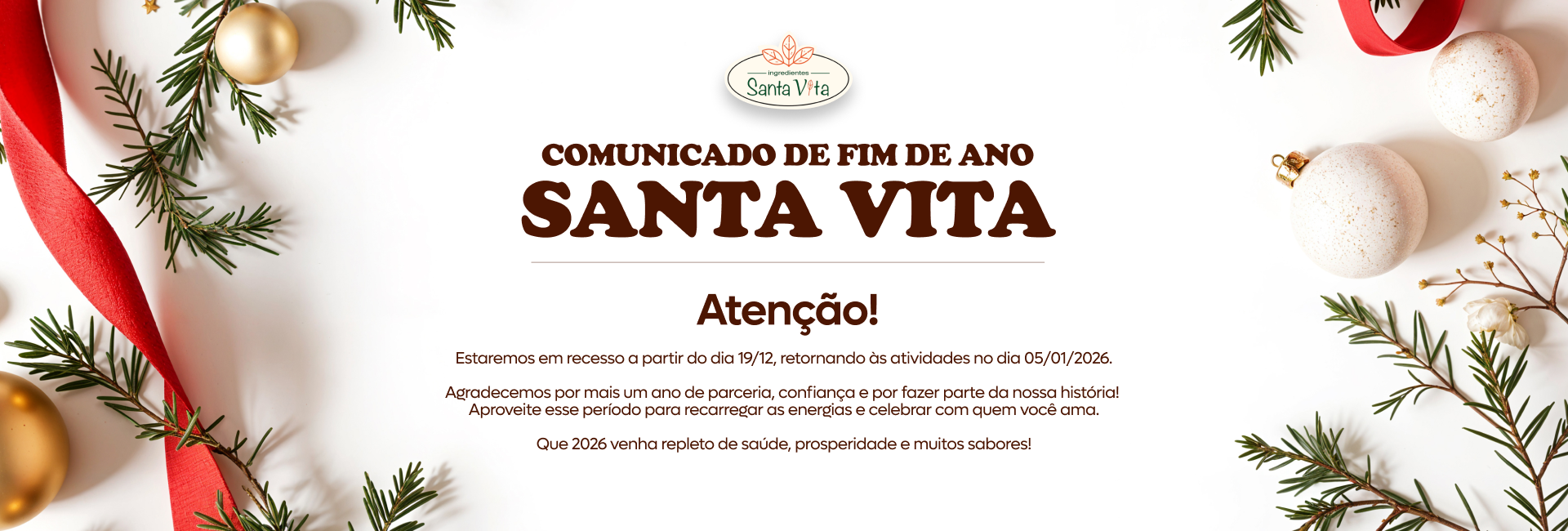 Recesso Final do Ano