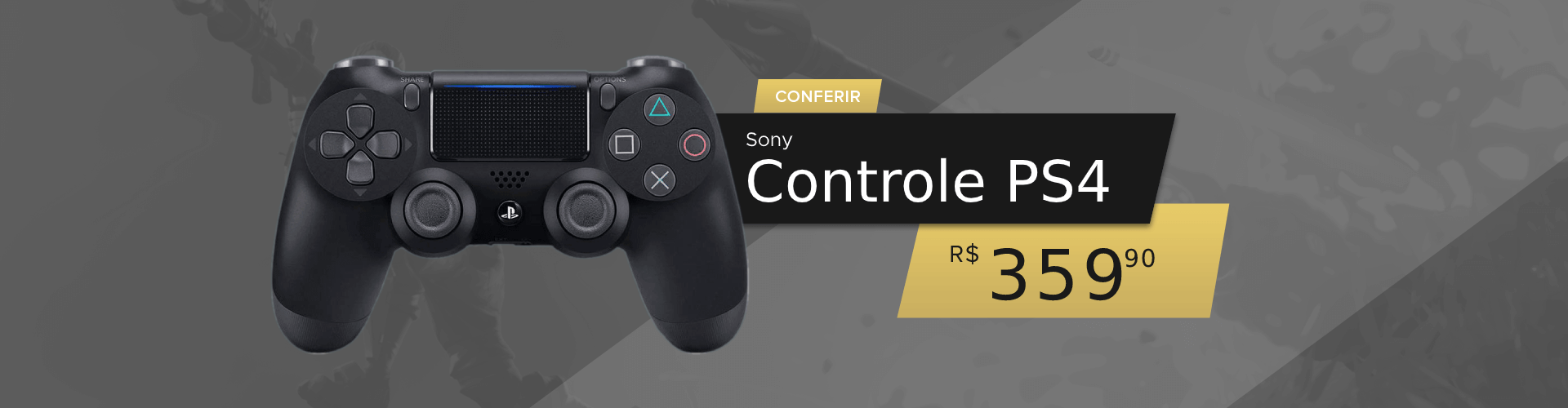 controle PS4