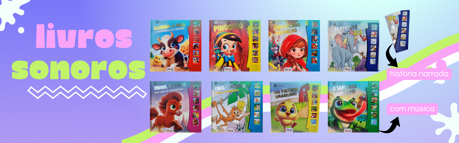 livro sonoro