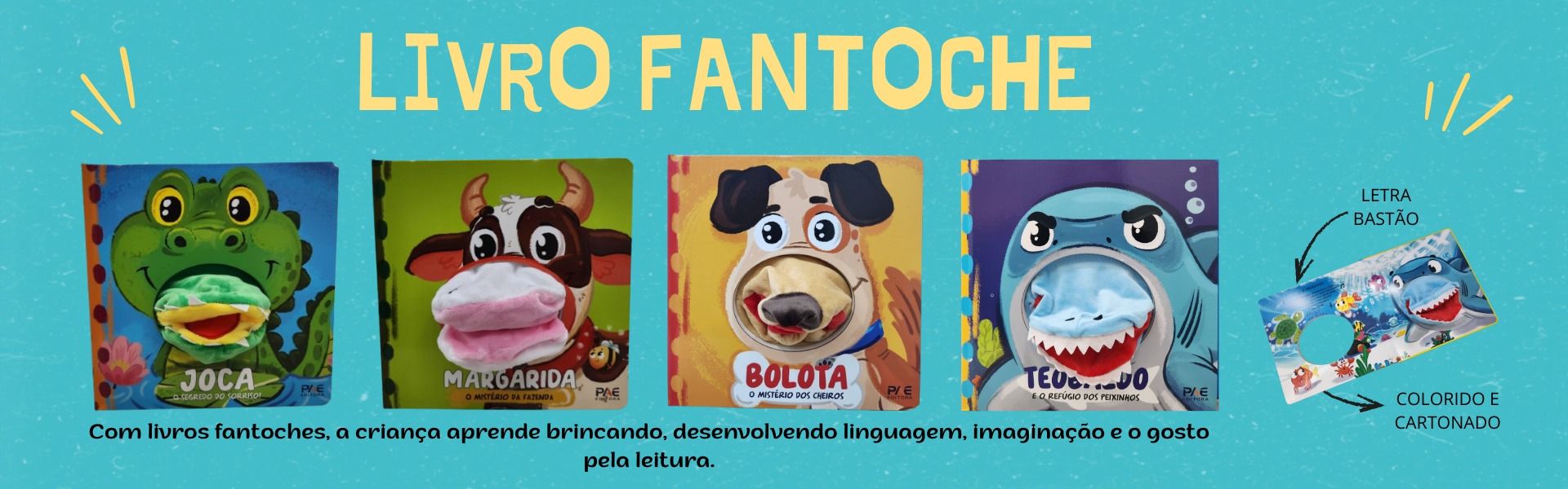 livro fantoche