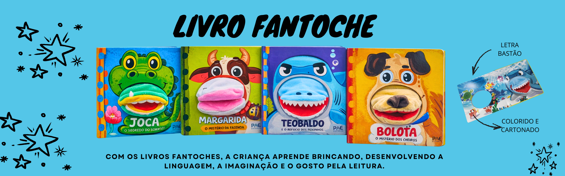 livro fantoche