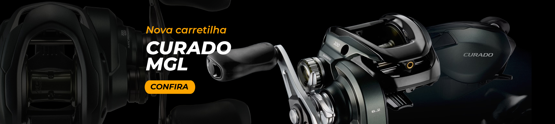 Nova carretilha Curado MGL