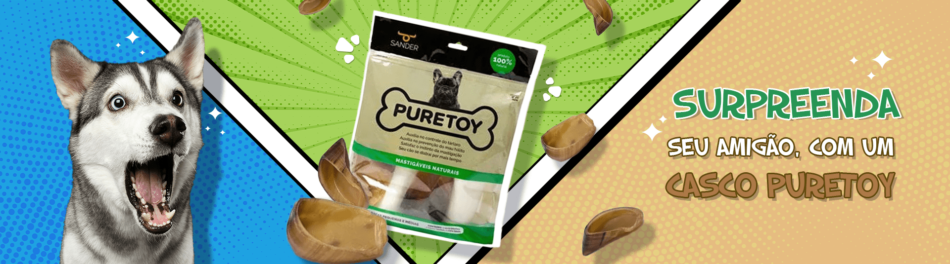 Banner casco puretoy