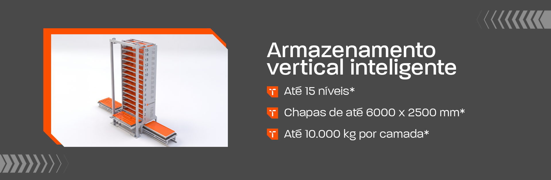 Ciclo de produção sem pausa da TL Tower