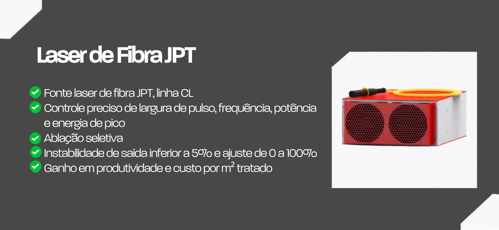 Fonte laser JPT