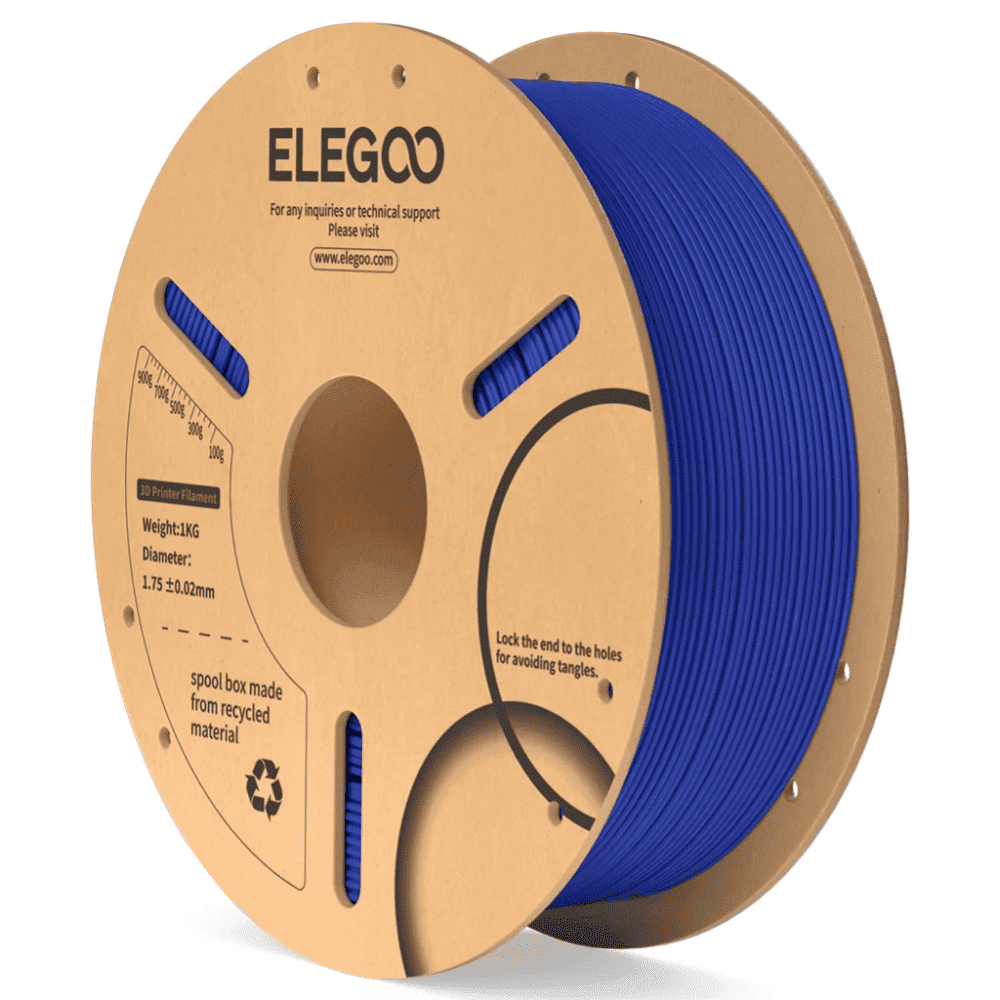 Filamento Elegoo PLA 1.75mm 1Kg Azul Escuro - Translaser