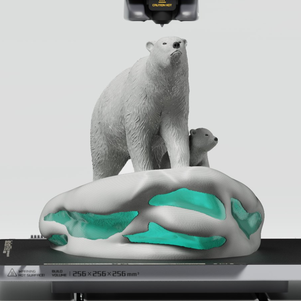 Bambu Lab A1 Combo - Impressora 3D Multicolorida com AMS Lite
