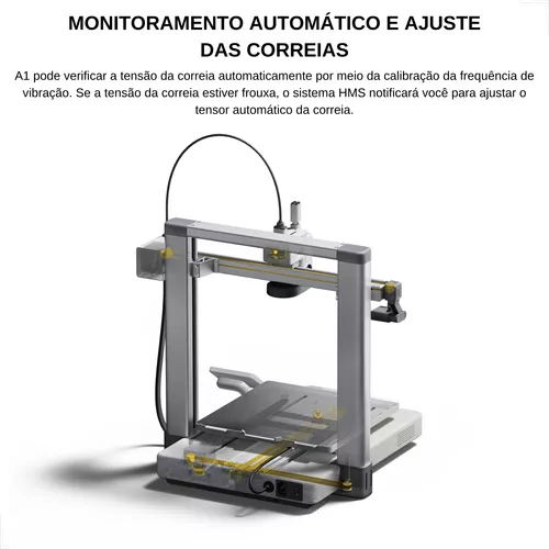 Bambu Lab A1 Combo - Impressora 3D Multicolorida com AMS Lite