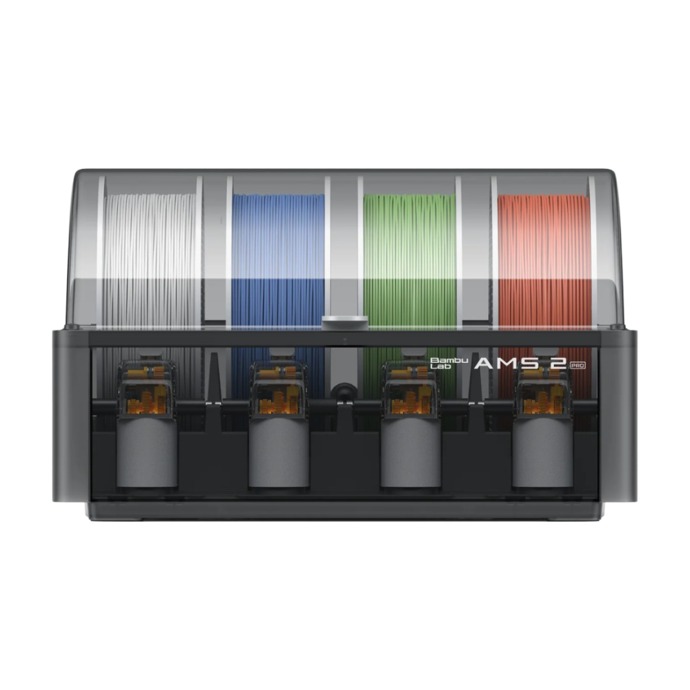 【ほぼ新品】Bambu lab P1S+ams 2 pro 21時間稼働おまけ付 Bambu Lab AMS 2 Pro - Sistema Automático de Filamentos 3D