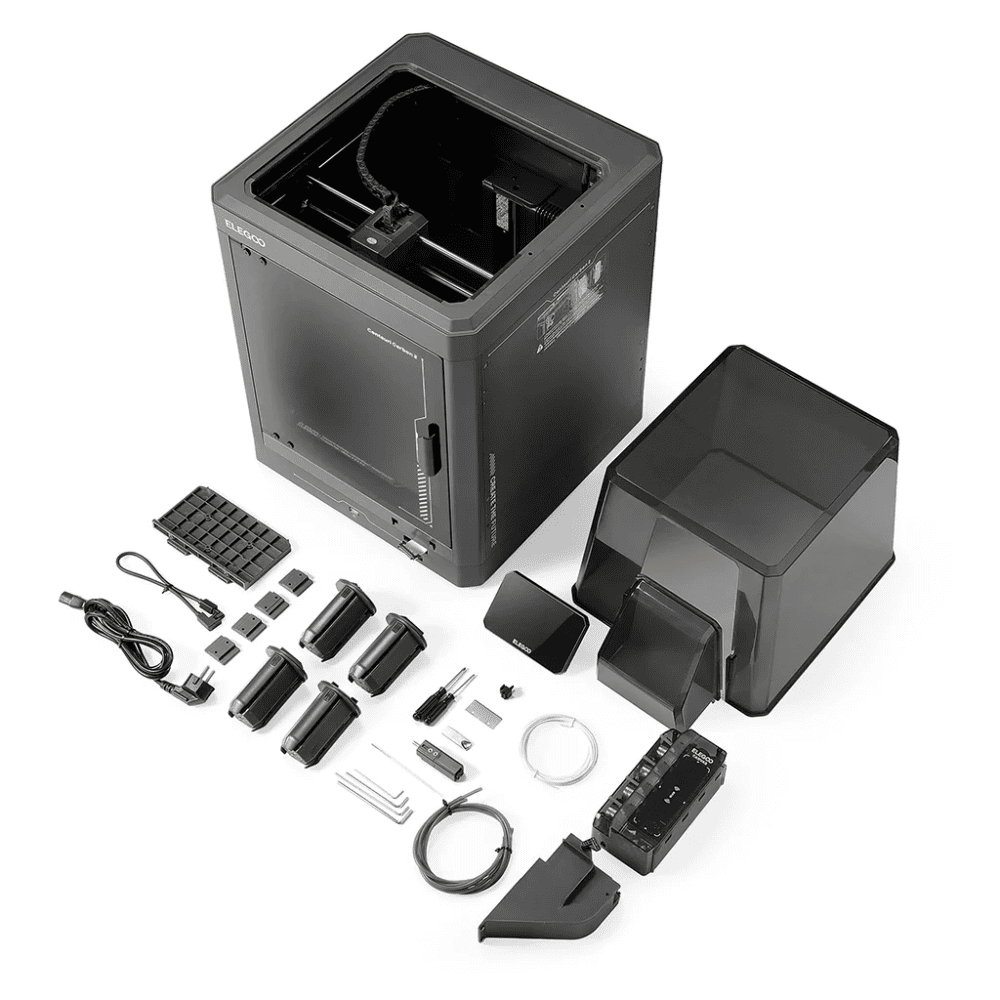Elegoo Centauri Carbon 2 Combo | Impressora 3D Multicolor CoreXY