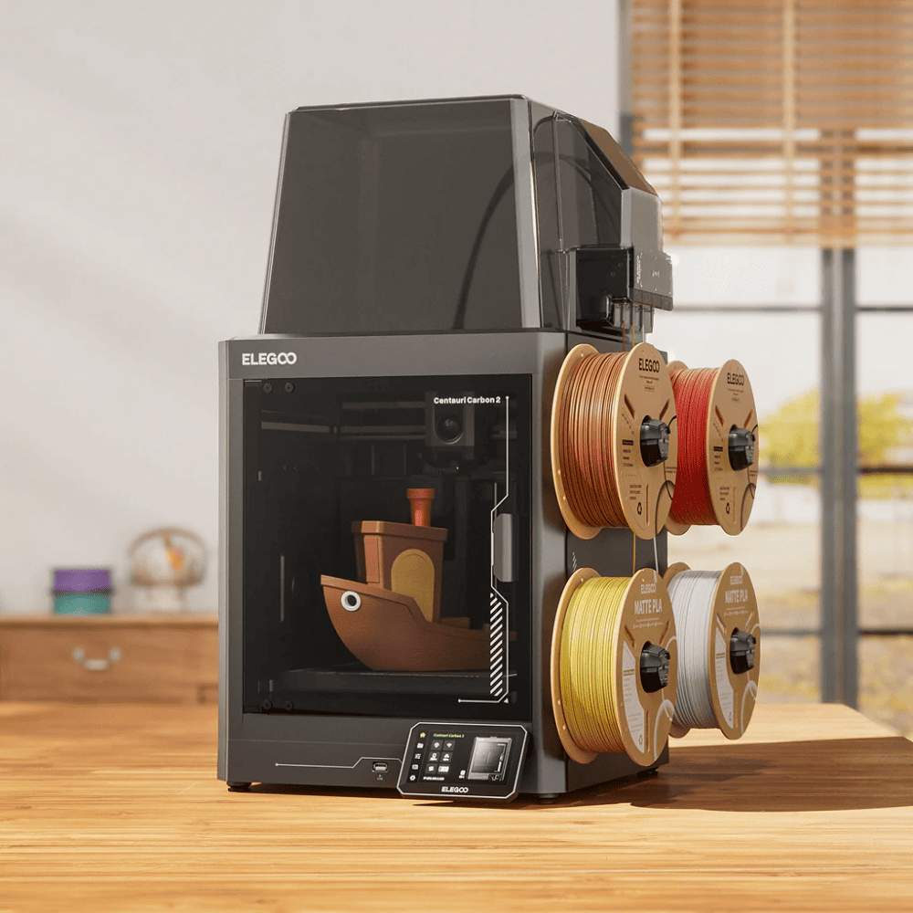 Elegoo Centauri Carbon 2 Combo | Impressora 3D Multicolor CoreXY