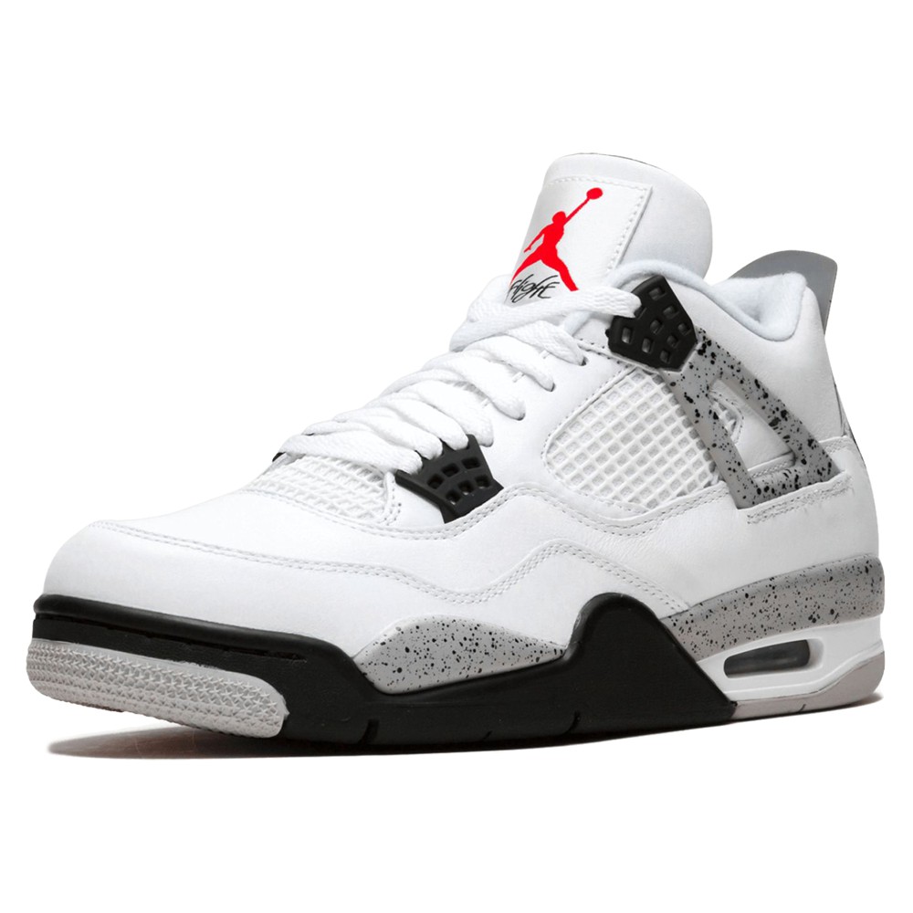 靴 Nike AirJordan 4 Retro \"White Cement\" NIKE公式】エア ジョーダン 4 レトロ 