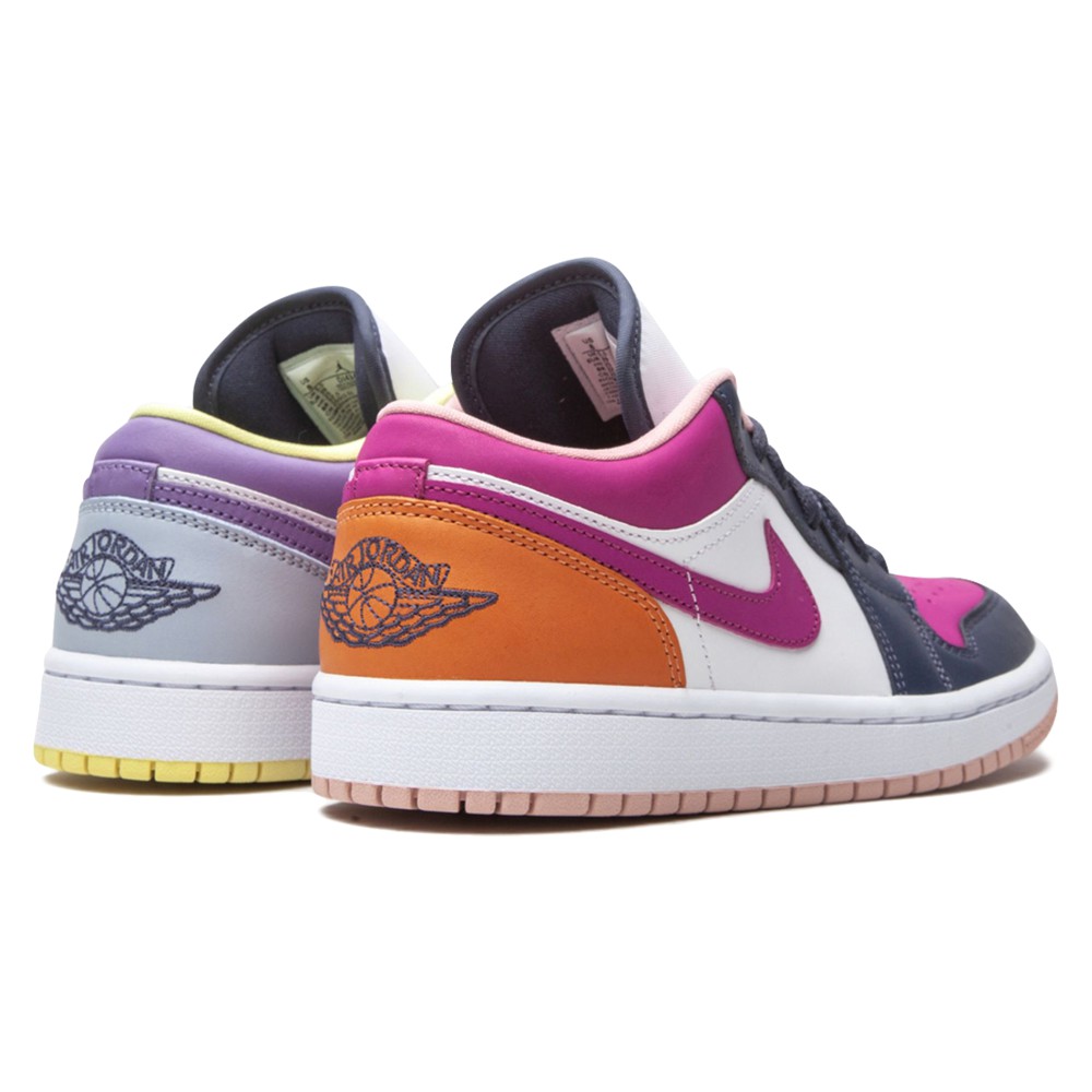 Air Jordan 1 Low SE 'Mismatched Purple Magenta' - Dragxn Air Jordan 1 Low SE 'Mismatched Purple Magenta' - Dragxn