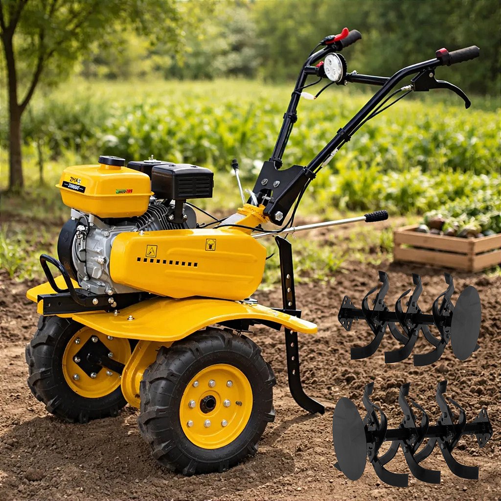 その他 HS Motocultivador a Gasolina Zmax 212cc 7hp Zt900 Er1 - Ferramentas MEP