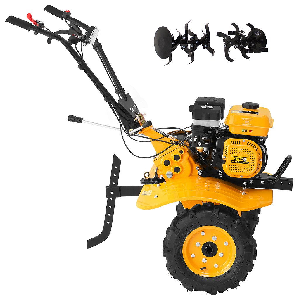 Motocultivador a Gasolina Zmax 212cc 7hp Zt900 Er1 - Ferramentas MEP