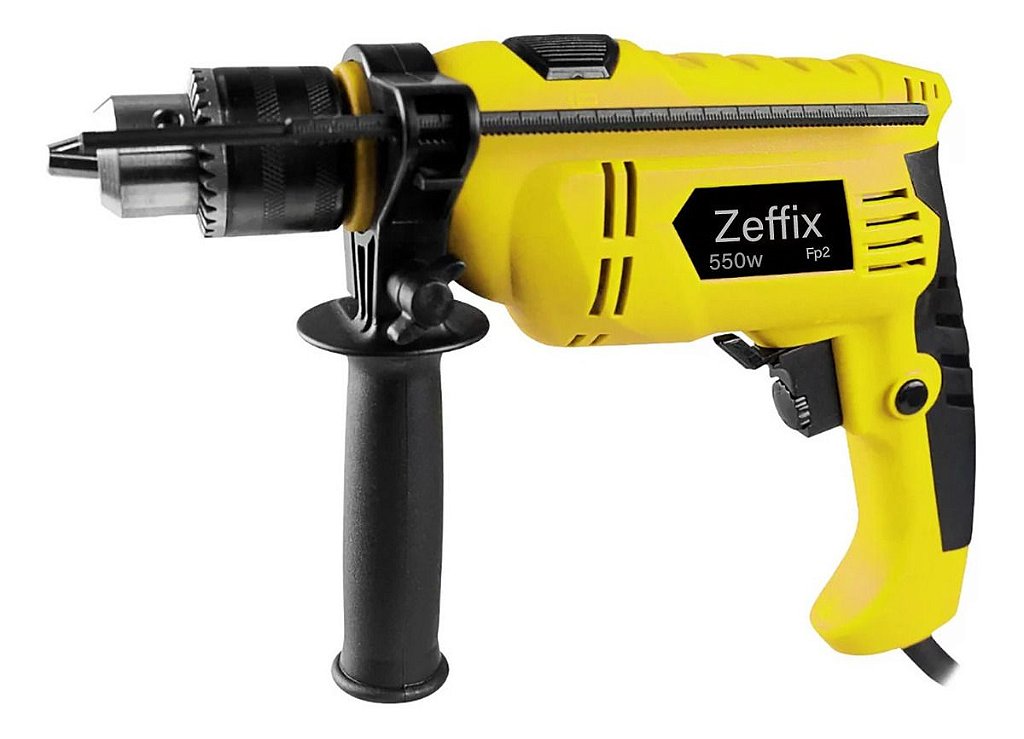 FuFu② Furadeira Elétrica Zeffix 550w 1/2