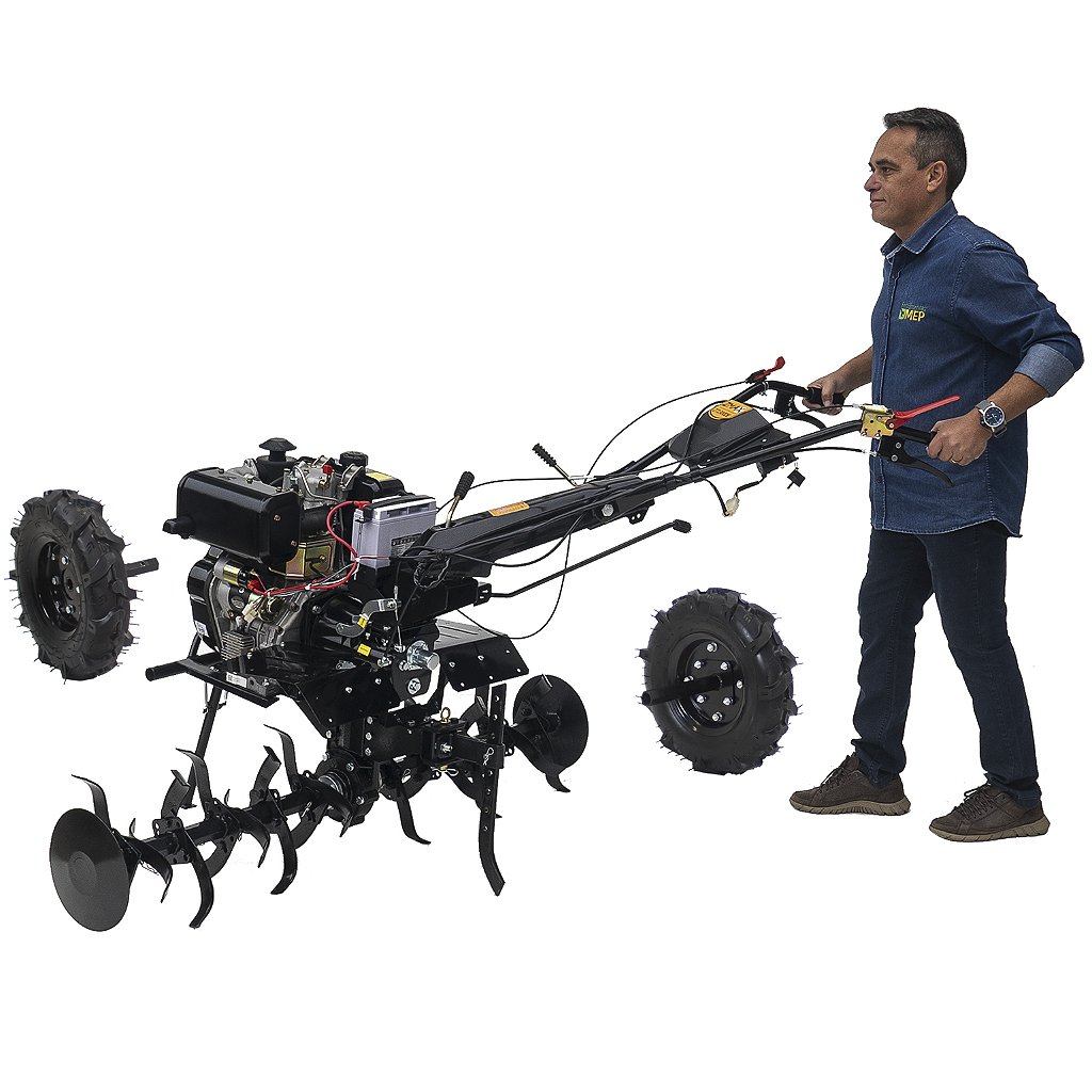 d*3様 mezz EC-9R Motocultivador Diesel Zmax Zt1300DE 12hp Partida Elétrica Zd8