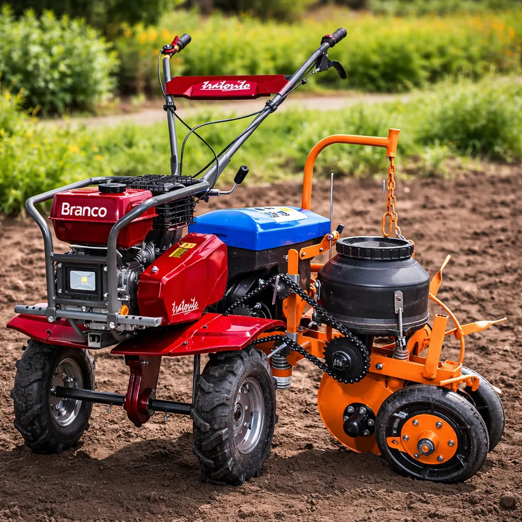 Motocultivador a Gasolina Branco Bttg7,5 7,5hp 223cc 3 Marchas com