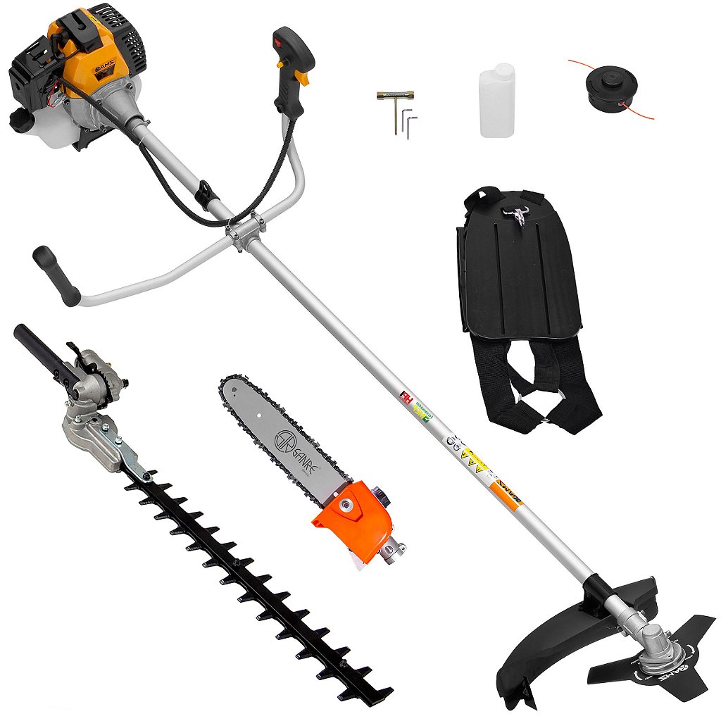 Roçadeira Lateral a Gasolina Zmax Zr52xMotopoda Podador Zr6