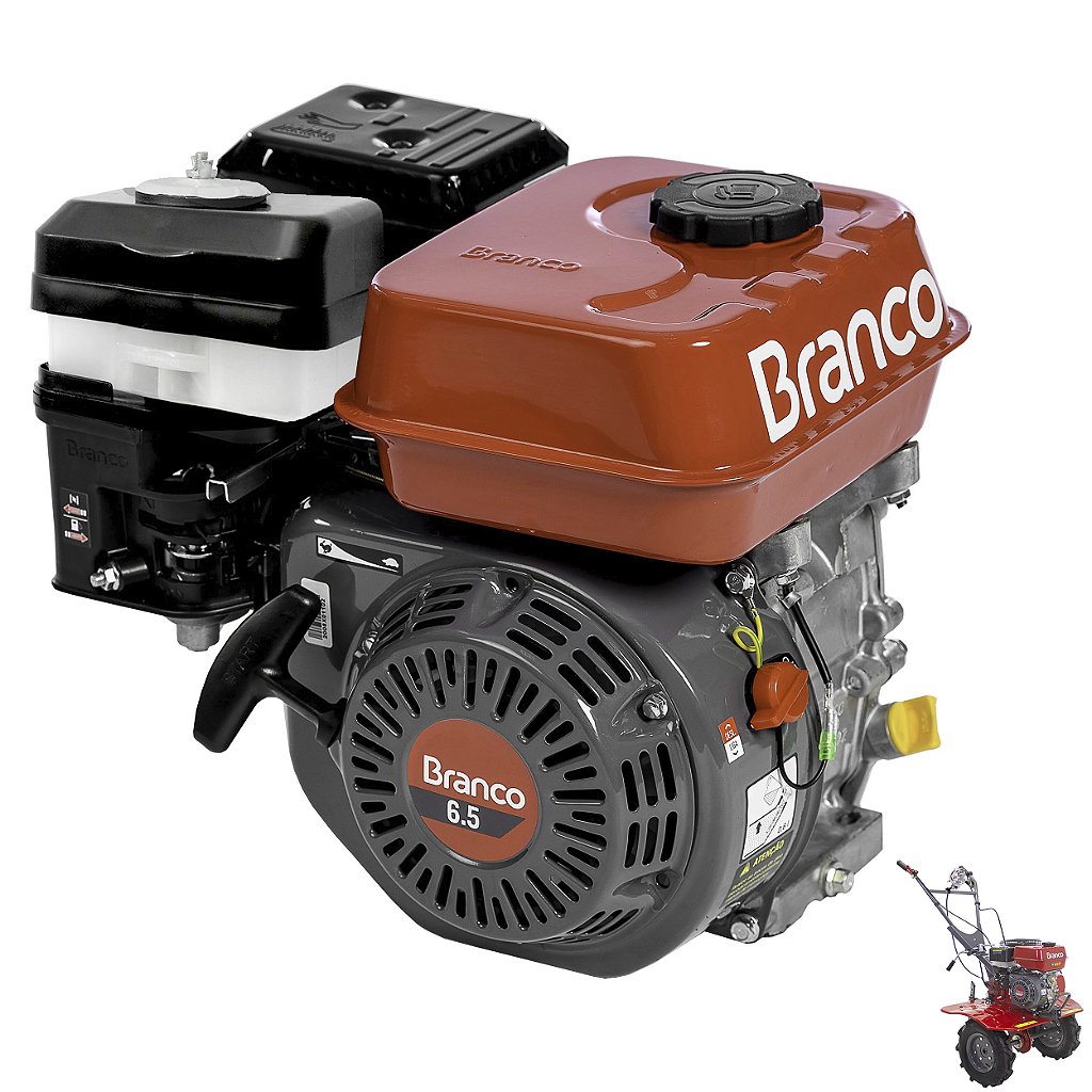 サプリメント moto Peça para Motocultivador Branco Bttg6.5 Motor a Gasolina Original