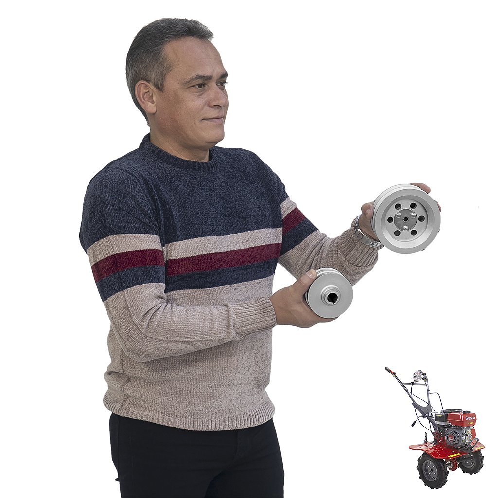 Peça para Motocultivador Branco Bttg6,5 Jogo de Polias Z98