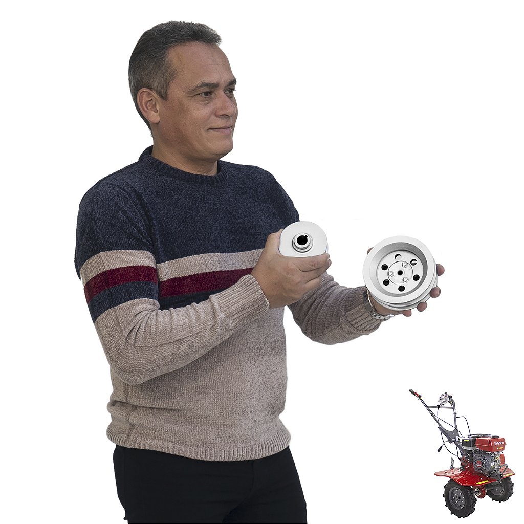 ⑤はる様　１㌔ Peça para Motocultivador Branco Bttg6,5 Jogo de Polias Z98