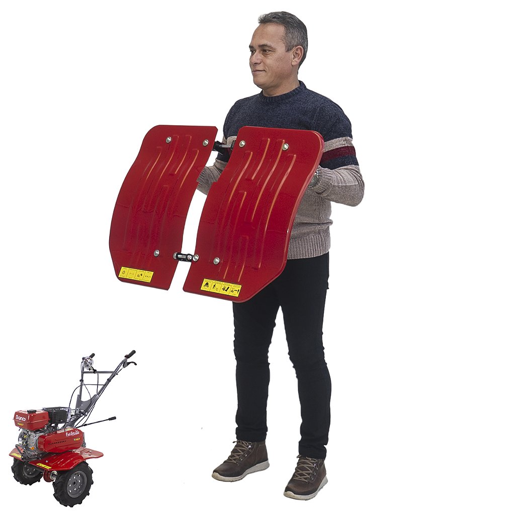 Peça para Motocultivador Branco Bttg6,5 Jogo de Paralamas Z95