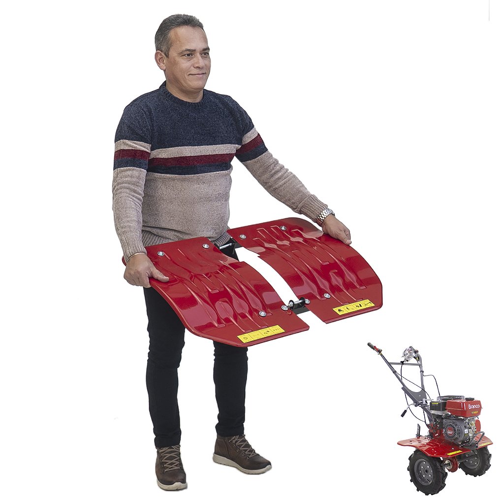 Peça para Motocultivador Branco Bttg6,5 Jogo de Paralamas Z95