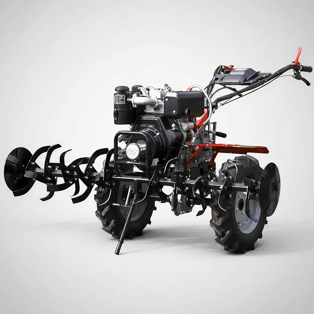 Motocultivador a Diesel Toyama Tdt150rde12Xp 13hp 456cc 6 marchas