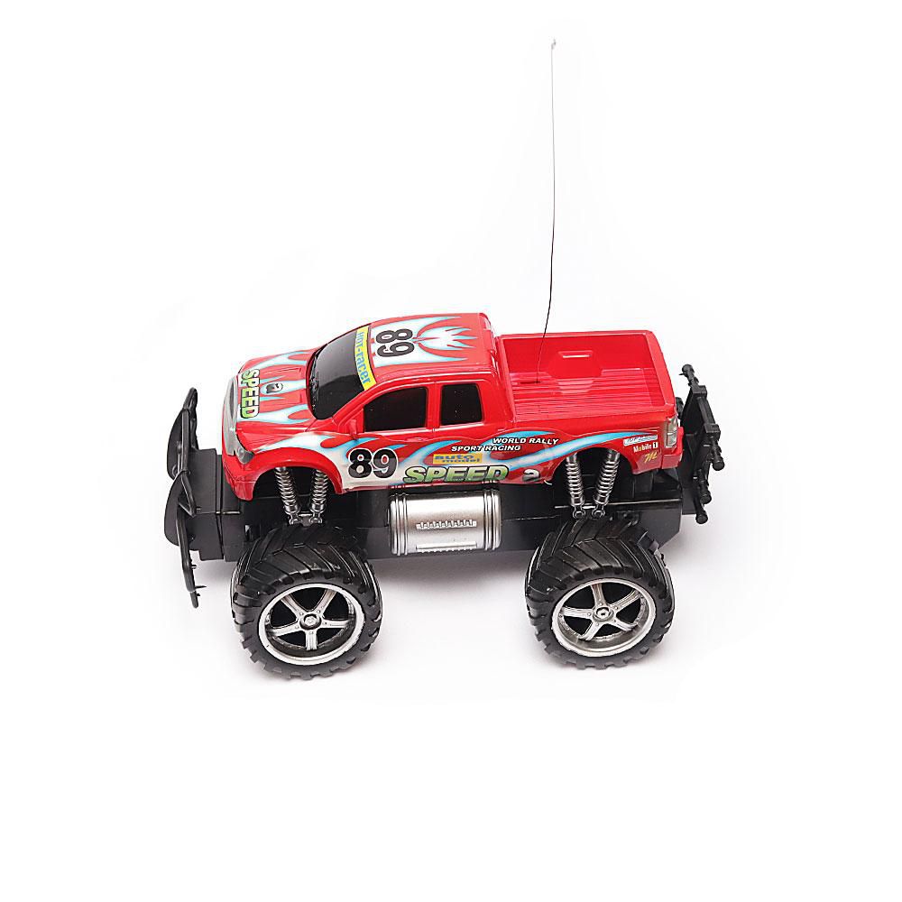 Carro Infantil De Controle Remoto Giant Four Wheeler Pickup Cor Azul