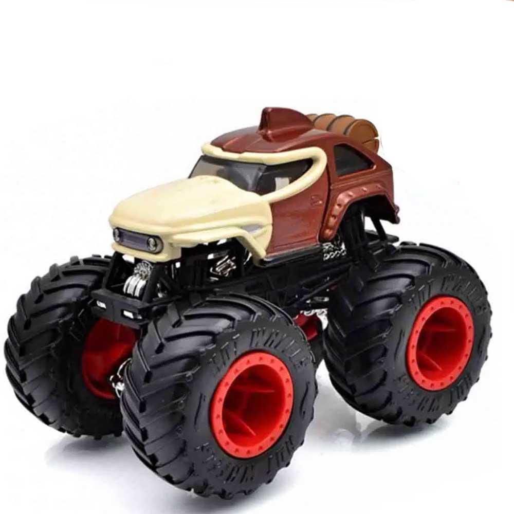 Kit 2x Hot Wheels Monster Trucks Brinquedo Carrinho Fyj44