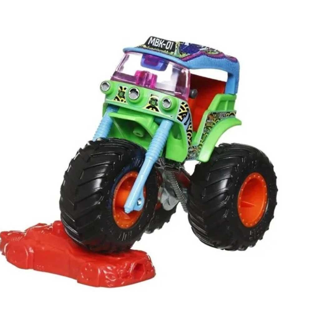 HOT WHEELS MONSTER TRUCKS VERDE - Casa dos Plásticos