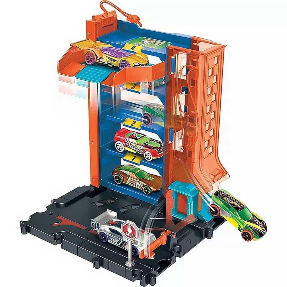 Pista Hot Wheels Track Set Deluxe com 2 Carros 632cm - BR083