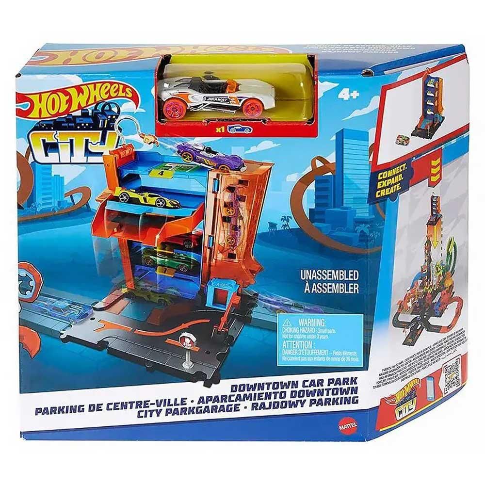 Pista Hot Wheels City Downtown Garagem Mattel HDR28 HDR24 - Shoploko - Por  você, para você