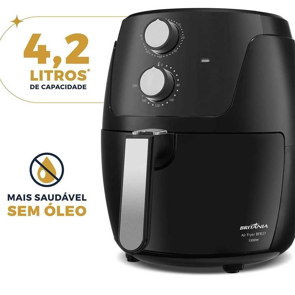 Air Fryer Britânia 2,2l Preta - Loja Oficial Britânia - Eletrodomésticos e  Utensílios para Casa