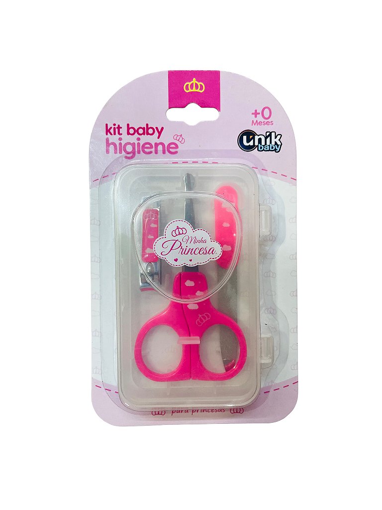 Kit Higiene Bebê com Estojo Display - 4 Peças - Loja Mais Bebê