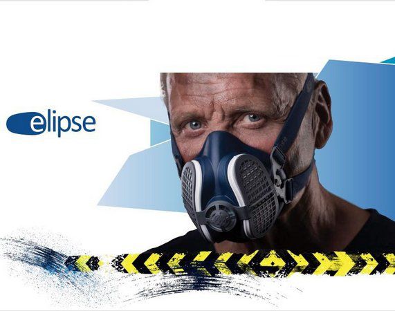 Respirador Semi Facial PFF3 GVS Elipse SPR501 M/G Filtro P3 CA 29416 -  Equipamentos de Proteção Individual