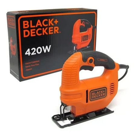 Serra Tico Tico Black Decker KS501 BR 420W 110V Equipamentos