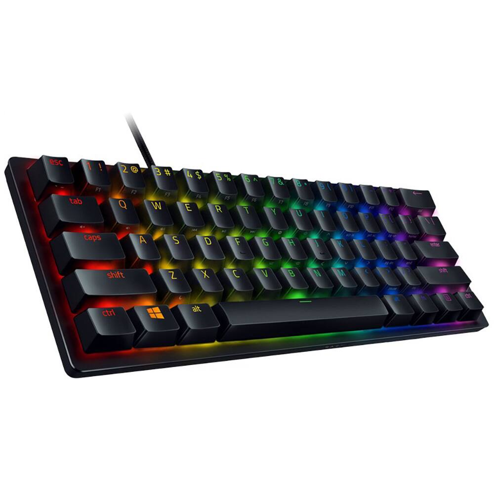 Teclado Mecânico Razer Huntsman Mini 60% Chroma RGB Swich Roxo