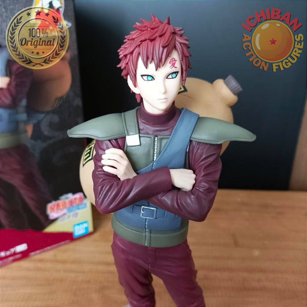 BANDAI NAMCO GAARA MASTERLISE フィギュア Bandai oryginalny NARUTO Masterlise Ichiban 20th Gaara