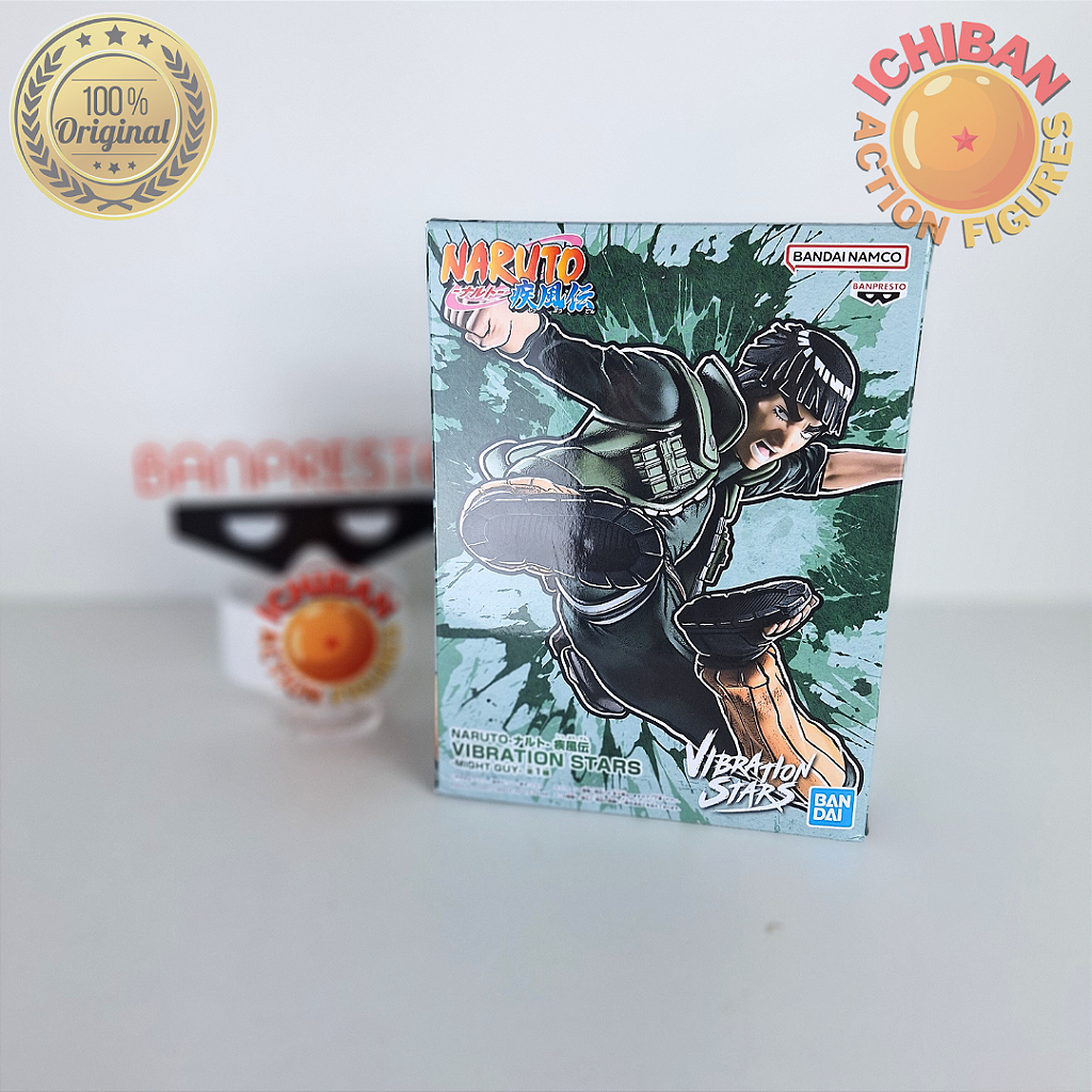 BANPRESTO - NARUTO-ナルト-疾風伝VIBRATION STARS-MIGHT GUY- Banpresto Bandai NARUTO SHIPPUDEN VIBRATION STARS MIGHT GUY