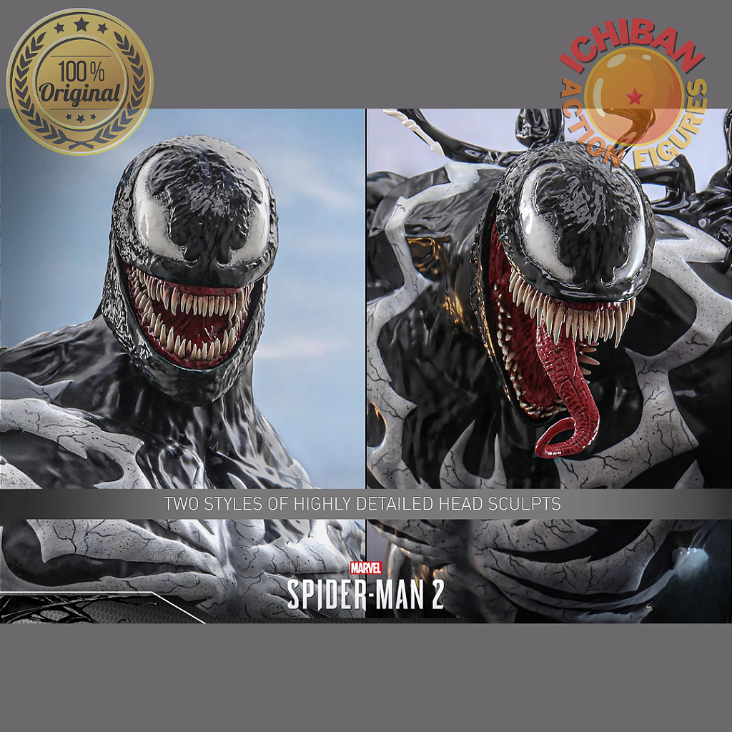 VENOM MARVEL SPIDER MAN 2 HOT TOYS 1/6 100% ORIGINAL LACRADO
