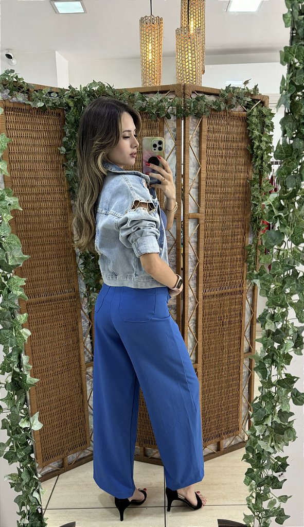 CALÇA WIDE LEG 2 BOLSOS - Petrichor